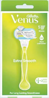 GILLETTE+Venus+Extra+Smooth+Razor+%28+2+cartridges+%2B+1+Razor%29