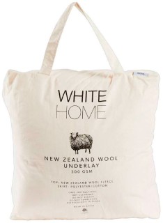 40%25+off+White+Home+New+Zealand+Wool+Underlay