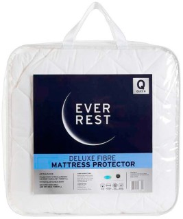 40%25+off+Ever+Rest+Deluxe+Fibre+Mattress+Protector