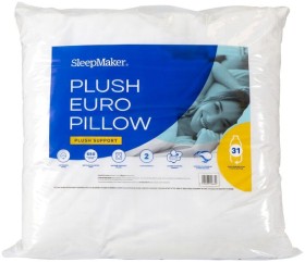 SleepMaker-Plush-European-Pillow on sale