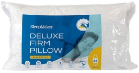 SleepMaker+Deluxe+Firm+Pillow