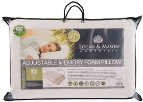 Logan+%26amp%3B+Mason+Adjustable+Memory+Foam+Pillow+with+Bamboo+Cover