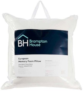 Brampton+House+European+Memory+Foam+Pillow