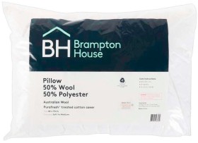 Brampton-House-50-Wool-50-Polyester-Pillow on sale