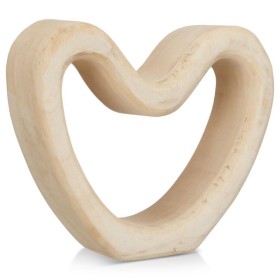 30-off-NEW-Bouclair-Wood-Heart-16-x-175-x-2cm on sale