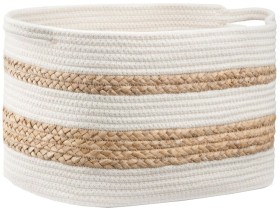 30-off-NEW-Bouclair-Large-Basket-36-x-26-x-24cm on sale