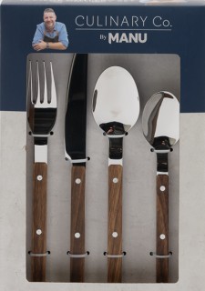 NEW+Culinary+Co+by+Manu+16+Piece+Cutlery+Set