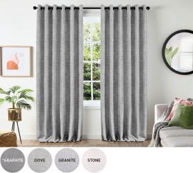 40%25+off+Neutrals+Blockout+Eyelet+Curtains