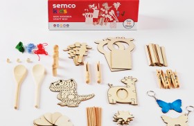 Semco-Kids-Wooden-Craft-Box on sale