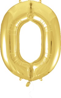 Party+Creator+Foil+Number+0+Gold+Balloon+86cm