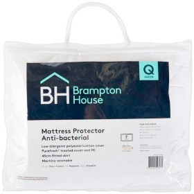 Brampton+House+Anti-Bacterial+Fitted+Mattress+Protector