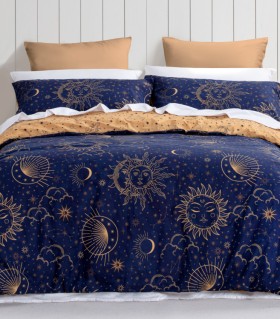 Brampton+House+Celestial+Sun+and+Moon+Duvet+Cover+Set