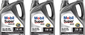 Selected-Mobil-Super-5L-3000-Engine-Oils on sale