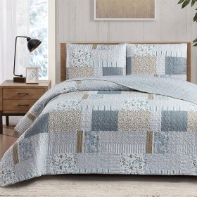 Solace+Flo+Patchwork+Coverlet+Set