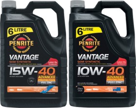 Penrite-Selected-Vantage-6L-Oils on sale