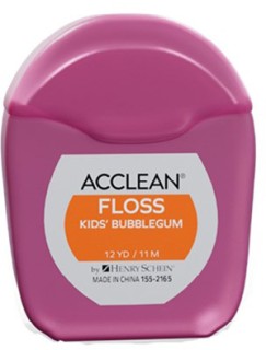 NEW-Henry-Schein-Acclean-Kids-Floss-Bubblegum-11m-x-72-Pack on sale