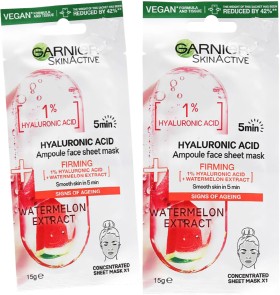 Garnier+Skin+Active+Hyaluronic+Acid+Face+Sheet+Mask+15g