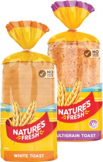 Natures-Fresh-Bread-700g on sale