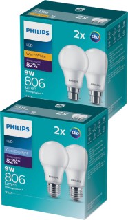 Philips+Light+Bulb+LED+9W+806+Lumen+2+Pack