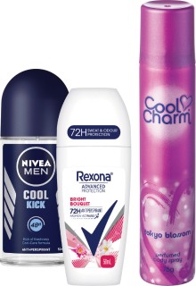 Rexona+Advanced%2C+Nivea+Roll+On+50ml+or+Cool+Charm+75g