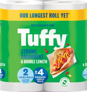 Tuffy+Paper+Towel+Double+Length+2+Pack