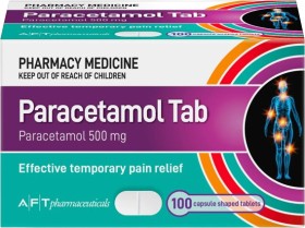 AFT-Paracetamol-100-Tablets on sale