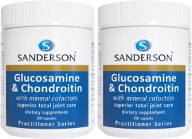 Sanderson+Glucosamine+%26amp%3B+Chondroitin+Sulphate+200+Capsules