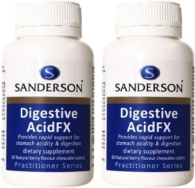 Sanderson+Digestive+Acid+FX+60+Chewable+Tablets