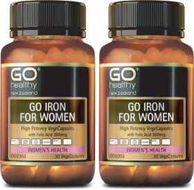 GO+Healthy+GO+Iron+for+Women+30+VegeCapsules