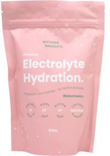 Nothing+Naughty+Electrolyte+Hydration+Powder+Watermelon+Flavour+515g