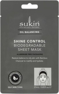 Sukin+Shine+Control+Biodegradable+Sheet+Mask