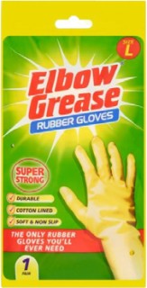 Elbow+Grease+Large+Rubber+Gloves+1+Pair