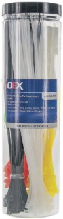 OEX+Coloured+Cable+Ties+500+Pack