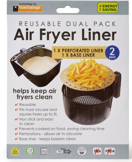 Toastabags+Reusable+Air-Fryer+Liners%2C+Set+of+2