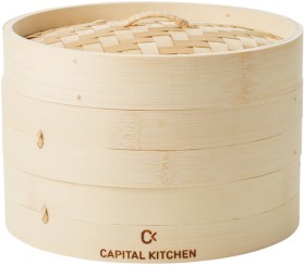 Capital+Kitchen+Fusion+Bamboo+Steamer%2C+Large