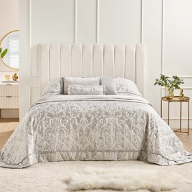 La+Scala+Rosalie+Silver+Bedspread