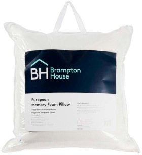 Brampton+House+European+Memory+Foam+Pillow