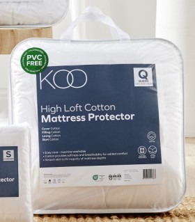 KOO+High+Loft+Cotton+Mattress+Protector