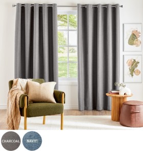 NEW-Saxby-Blockout-Eyelet-Curtains on sale