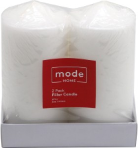 Mode+Home+2+Pack+Candles+7+x+12cm