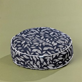 Cove+Cabana+50cm+Pouf+-+Leaves