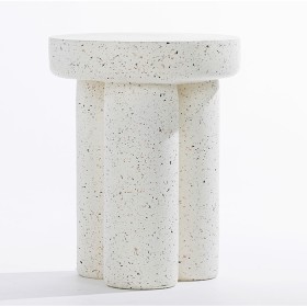 Luca+Outdoor+Side+Table+-+White