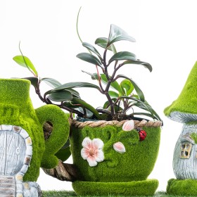 Flocked+Garden+Decor+-+Cup