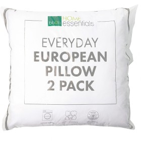 Home+Essential+Everyday+Euro+Pillow+2+Pack