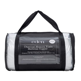 Eden+Charcoal+Memory+Foam+Mattress+Topper