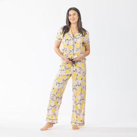 Lemon+Long+PJ+Set