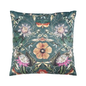 Verity+Printed+Cushion+-+Black+Floral