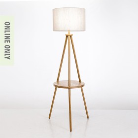 Cebu+Floor+Lamp+with+Shelf