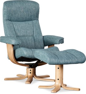 Alesund+Recliner+%2B+Footstool