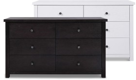 Malta-6-Drawer-Lowboy on sale